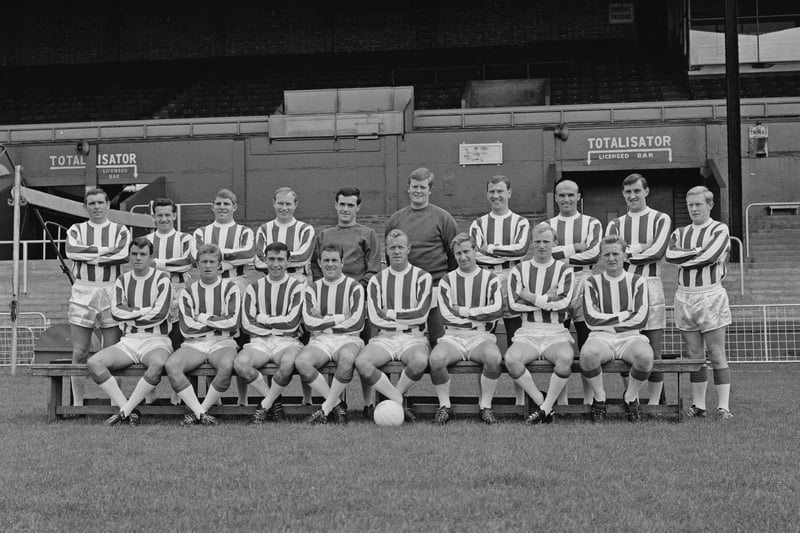 The team lines up ahead of a season in the old Division 3, finishing 16th with an exit in the FA Cup at Round 1. The club played at The Eastville Stadium until 1986 - today it is the site of the Tesco supermarket.