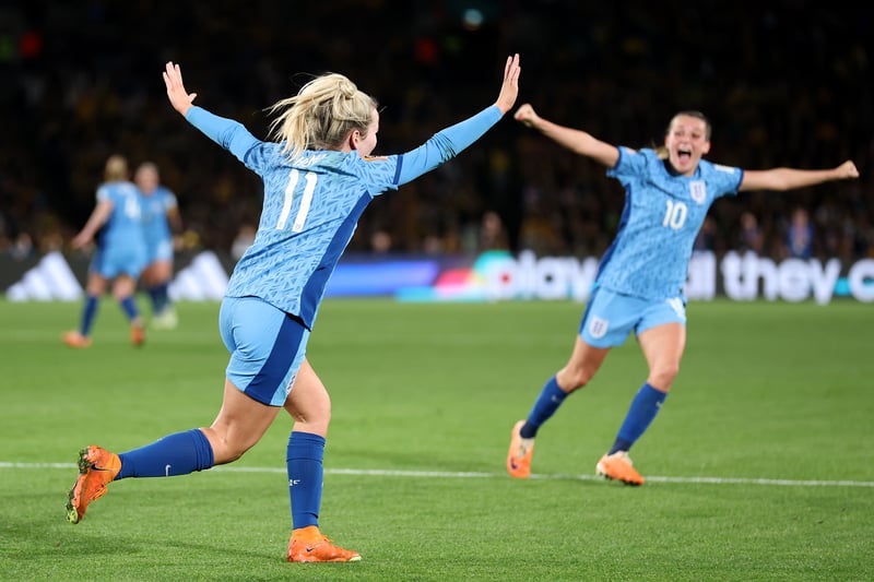The Manchester City player was outstanding throughout the knockout stages for England as she occupied the number 10 role.