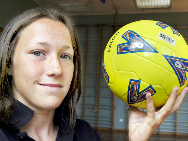 Lucy in her days at Duchess High School in 2006.