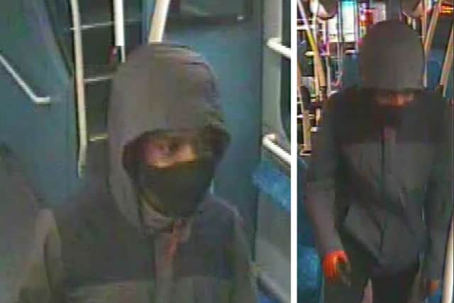 The Met Police have released these images of a suspect in relation to a  “homophobic” double stabbing in Clapham. (Photo by MPS)
