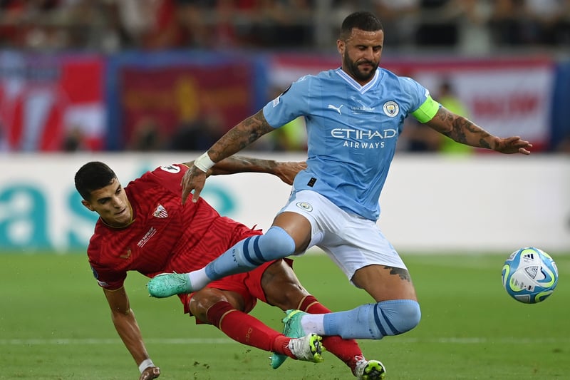 Had a mixed night and made a few defensive errors but also used his pace to get back and save City more than once. Walker played a number of excellent cross-field passes to Grealish