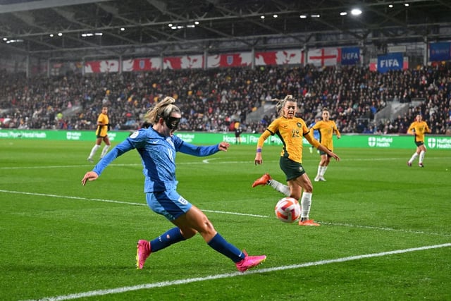 Carried on from her Colombia performance and looked a danger throughout. Defensively outstanding when she needed to be. Leading from the front and got the all important goal. What a woman. Give her the freedom of the country.