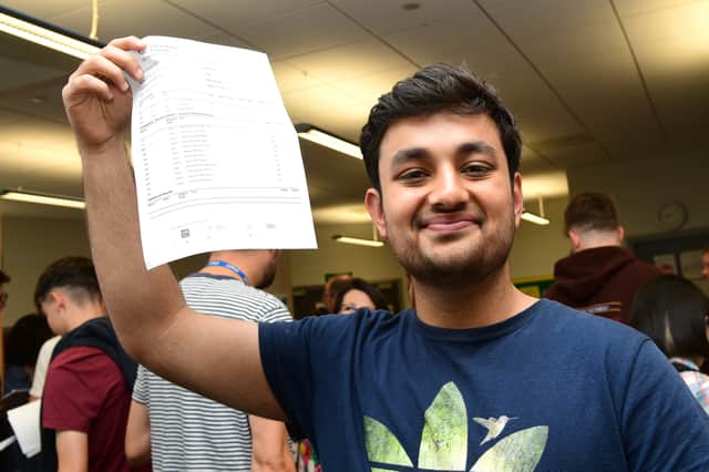 More than eight out of 10 grades at Silverdale School today came in between A*-C. 