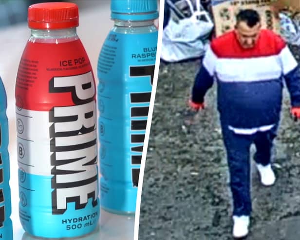 A South Yorkshire fly-tipper handed himself in after pictures of him 'looking like a bottle of Prime' issued by Doncaster Council went viral.