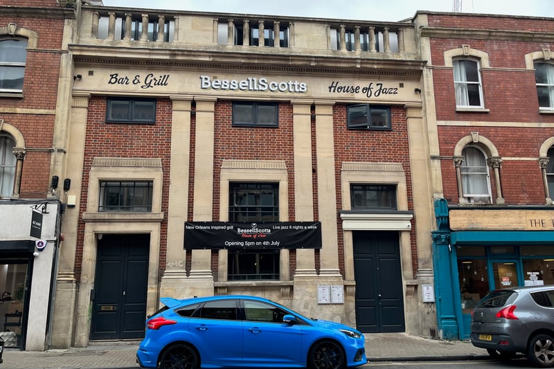This former bank on East Street has reopened as Bessell Scotts, a live jazz venue and restaurant.
