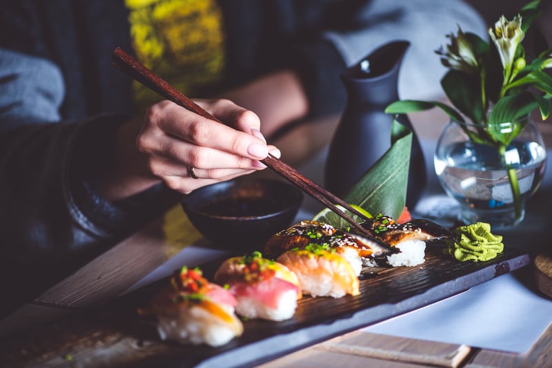 This Hurst Street restaurant has 4.5 stars from 385 Google Reviews. It’s a relaxed destination with a contemporary vibe offering sushi, noodles & dumplings, plus beer & sake. (Photo - stockmelnyk - stock.adobe.com)