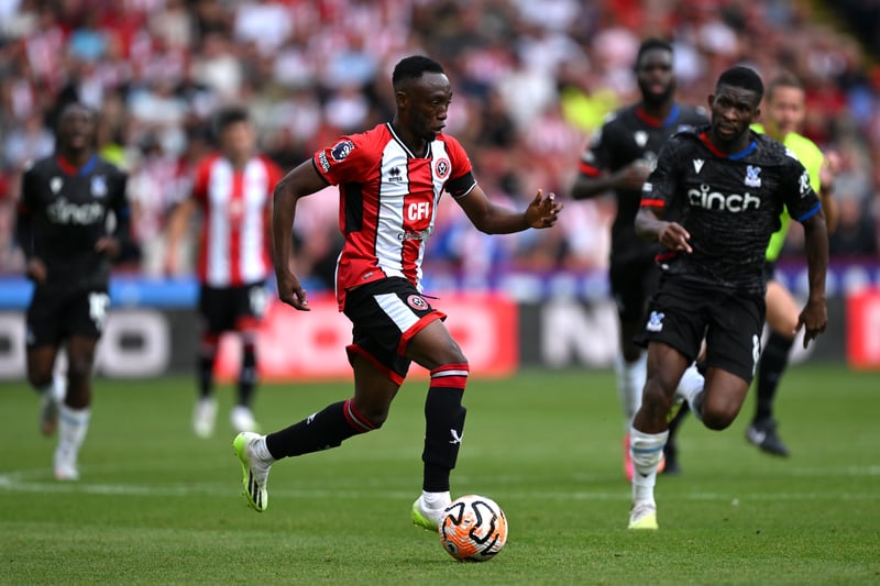 Has shown promising signs in his two outings in a Blades shirt so far and United could use his pace if they are going to try and hurt City when they do get hold of the ball
