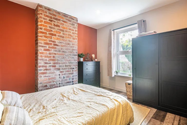 The house has two bedrooms, one double and one single. (Photo courtesy of Zoopla)