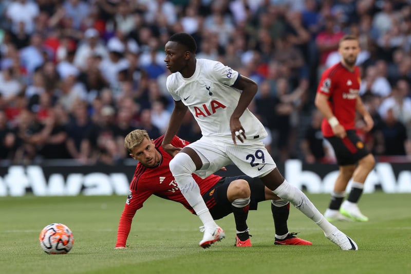 Really great runs early on in the season.  Had a shot deflected off Shaw for and hit the cross bar. Then turned up with an absolute important goal. Best performance in a Tottenham shirt.