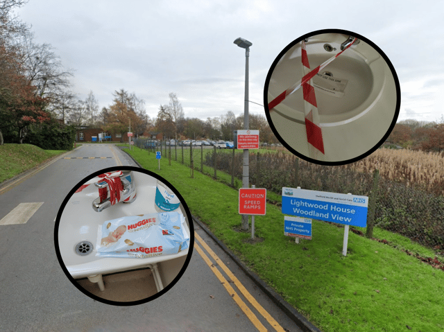 A whistleblower within the Sheffield Health and Social Care NHS Foundation Trust has raised concerns over how Woodland View nursing home residents are being cared for in the wake of Legionella being found in the water. (Background images courtesy of Google)