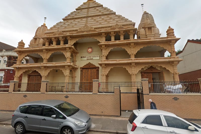 The presiding deity in the temple is Laxminarayan i.e., Vishnu along with his consort Lakshmi.It is located on Warwick Road and also has a community centre. (Photo - Google Maps)