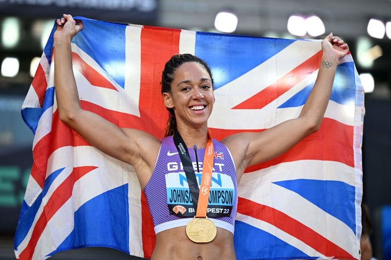 A gold medal winner in Budapest, Katarina Johnson-Thompson could nab the award for athletics this year.