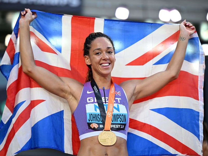 A gold medal winner in Budapest, Katarina Johnson-Thompson could nab the award for athletics this year.