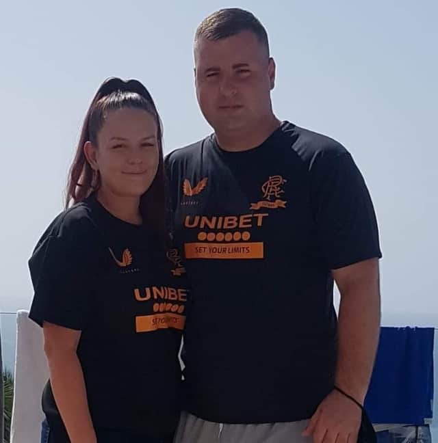 Stacey and Thomas met in Gran Canaria, and he moved to Sheffield from Glasgow to be with her and start a family. As Stacey is a Sheffield United supporter, the couple got married at Bramall Lane. 