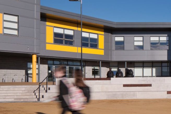 Topping the list in West Dunbartonshire is 	
Our Lady & St Patrick’s High School who rank as the 111th placed school in Scotland. They saw 42% of their pupils achieve a minimum of five Highers. 