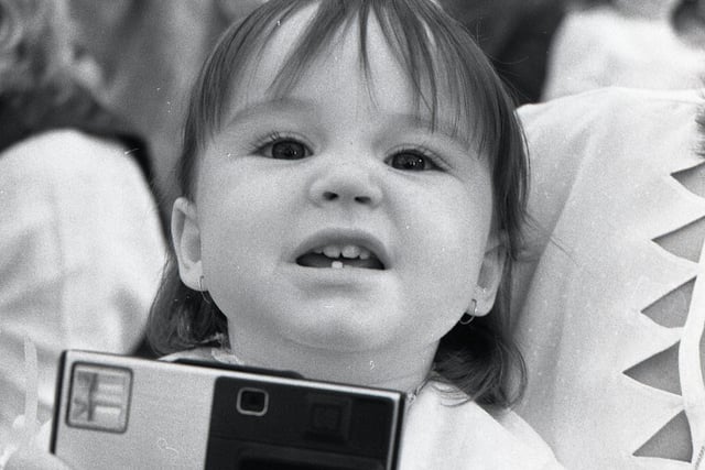 A budding young photographer having fun in 1985.