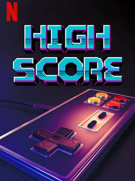 Released in 2020 Netflix docuseries High Score traces the history of classic video games with Martinet, appropriately, acting as the narrator. Image: Netflix
