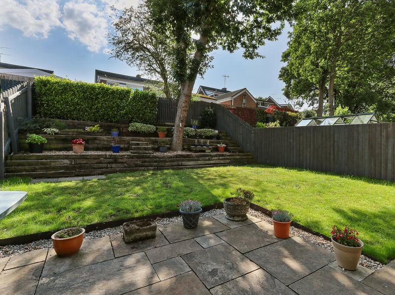 The garden clearly gets plenty of sun. (Photo courtesy of Crucible Homes)