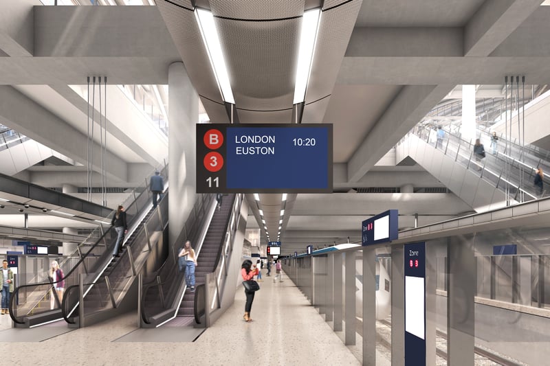 Passengers using Old Oak Common will be able to connect with high-speed services to the midlands, Scotland and the north, and the Elizabeth line into London and Heathrow.