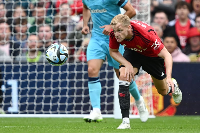 After failing to impress, van De Beek’s time at United looks to be over.