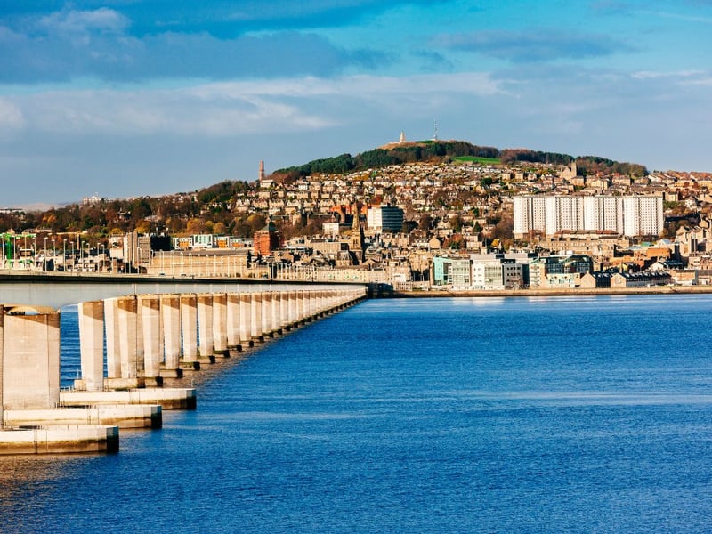 Property prices in the city of Dundee are 3.4 times the average salary in the area.
