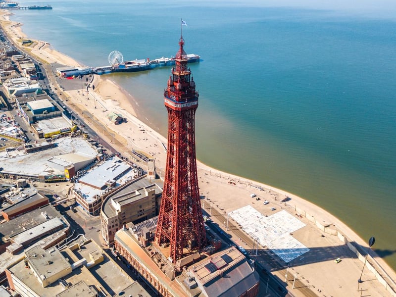 Property prices in Blackpool, in the North West of England, are 3.4 times the average salary in the area.