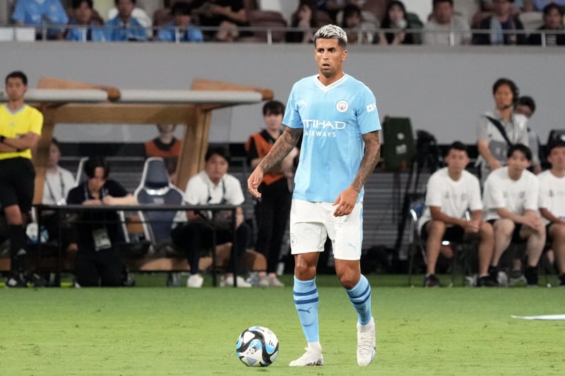 Cancelo spent last season out on loan, and he is very likely to be sold ahead of the deadline.