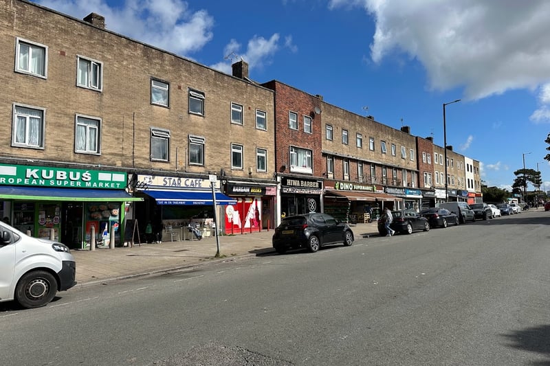 A good variety of shops line Crow Lane with shoppers able to fetch anything from fruit and veg to a haircut to a fry-up. Shopkeepers say despite the downturn in the economy and cost-of-living crisis, the street is busy and doing good business.