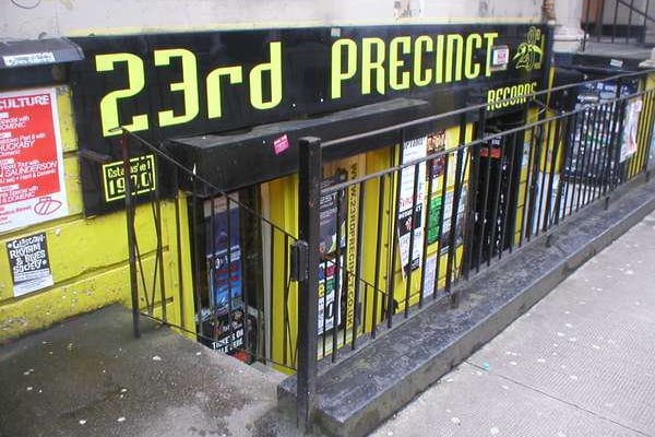 23rd Precinct on Bath Street closed its doors in 2009 after trading for almost 50 years in Glasgow. The 23rd brand is still maintained as a publishing and artist management company.