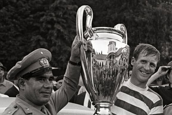 He would lead Celtic during their most successful era in the 1960s and 70s, despite initially going eight years without winning a trophy after making his senior debut during a 2-0 League Cup triumph over Clyde back in August 1958. More importantly, he helped Celtic win their first trophy in eight years during the 1965 Scottish Cup Final, scoring the winner with a header. 