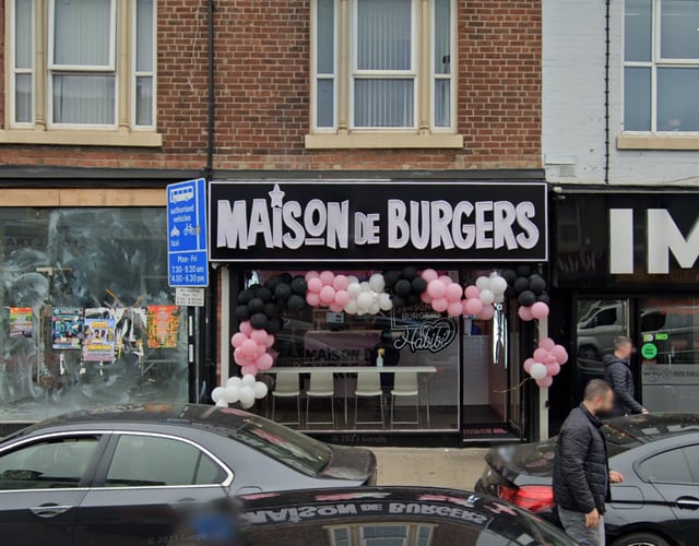 Maison de Burgers, on London Road, has a 4.7 
out of 5 star rating, with 103 reviews on Google. One person wrote: "From the moment I took my first bite, I knew I had found burger perfection."
