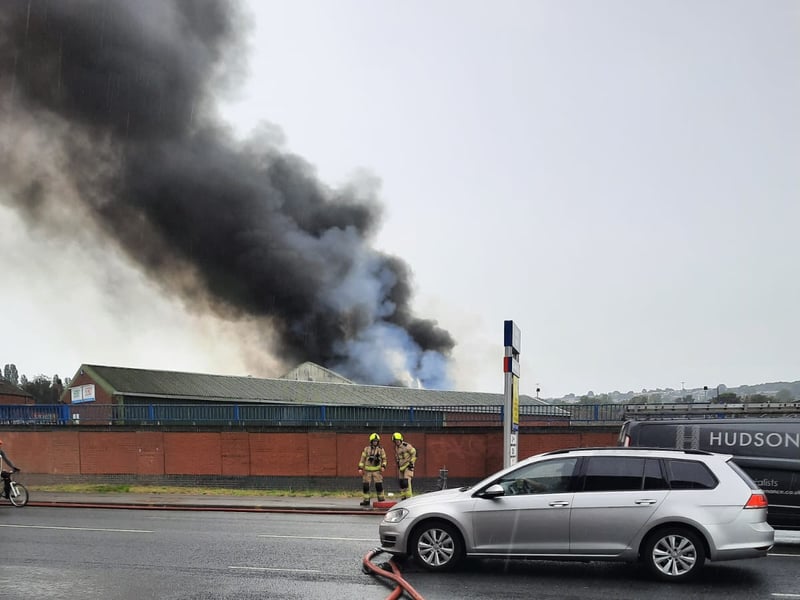 Black smoke has been seen billowing into the air for a number of hours, from as far away as Carbrooke and Arbourthorne in the city. Photo: David Walsh, National World