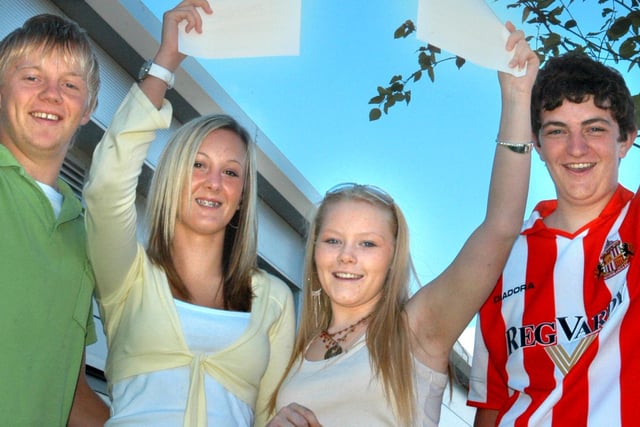 Stewart Hill, Robyn Dodds, Emma Hawkins and Neil Hewison are delighted with their results in 2005.