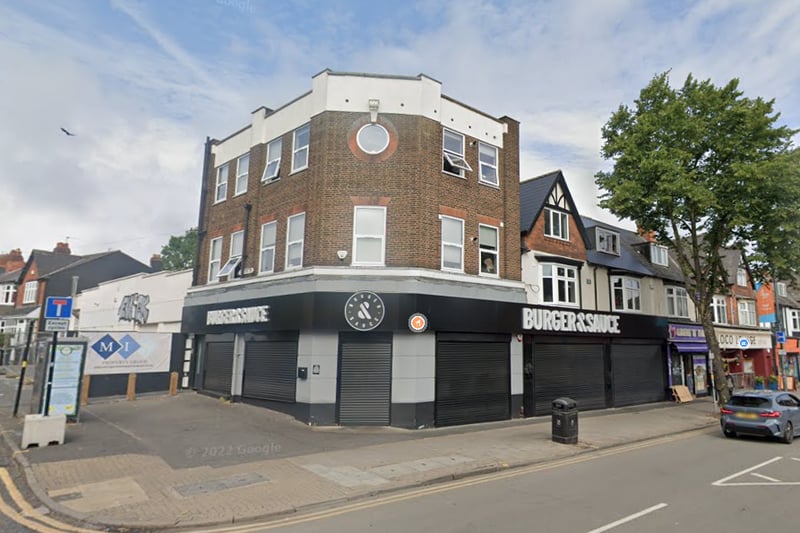 This burger joint is located in several places across the city but the Kings Heath restaurant is rated 4.3 stars from 299 Google reviews. They are also present in the Bull Ring, Castle Vale, Alum Rock, Selly Oak, West Bromwich, Sutton Coldfield and Bearwood Road among other places. (Photo - Google Maps) 