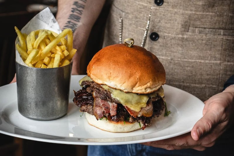 Another great burger deal in Glasgow is The Butchershop Bar & Grill where you can get two butchershop burgers served with skinny fries and a bottle of house wine for £45. 1055 Sauchiehall St, Glasgow G3 7UD. 