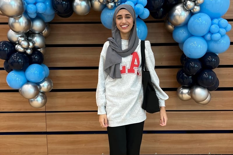 Ramina, at Sheffield Park Academy, who achieved two grade 9s in biology and chemistry, three grade 8s in physics, maths and French and one grade 7 in geography