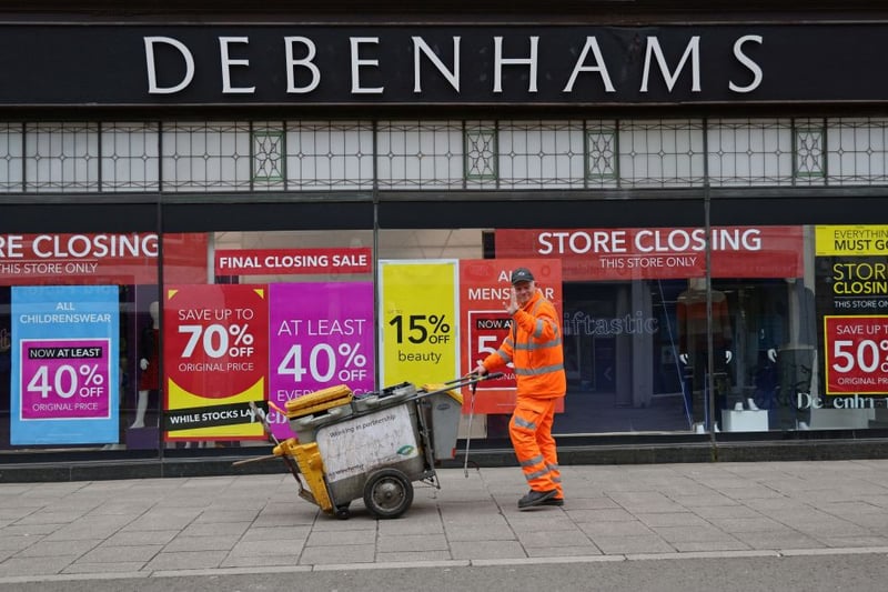 Debenhams - which was located in Bullring - closed its doors after going into administration in 2021. (Photo by ADRIAN DENNIS/AFP via Getty Images)