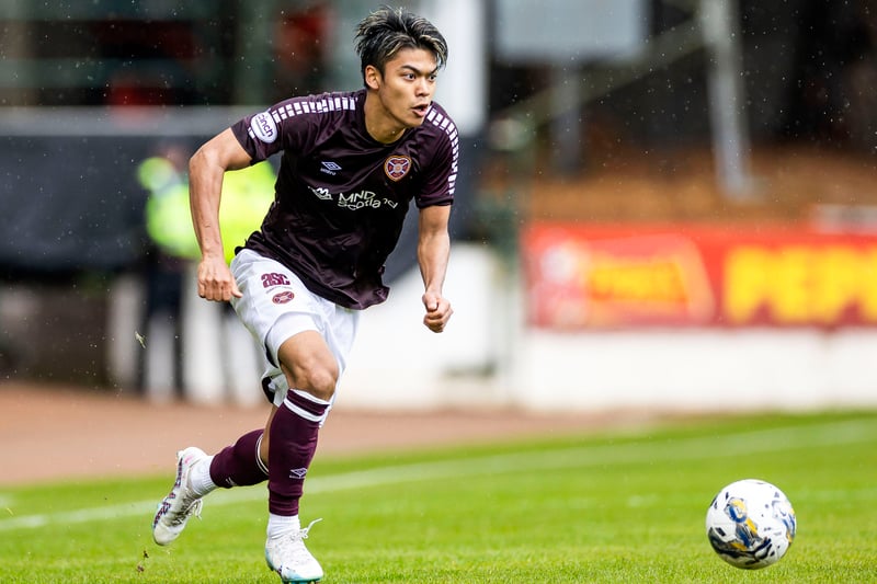 The Japanese winger should be fresh after playing only a few minutes of Thursday’s European tie as a substitute. His pace on the wide Dens Park pitch could be an asset to Hearts as they look for three points to stay in touch near the top of the Premiership table.