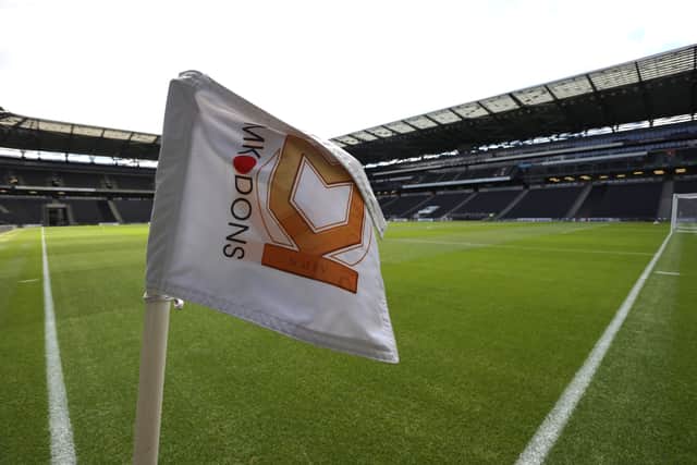 MK Dons are back at Stadium MK this afternoon