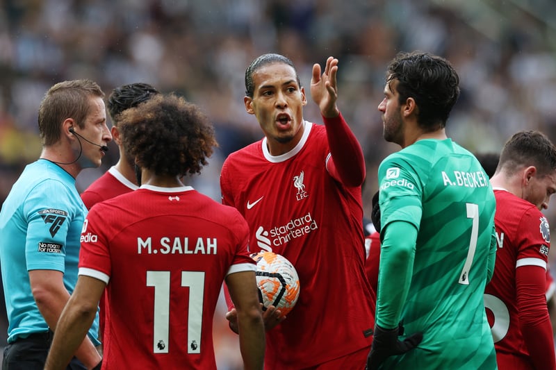 The Liverpool captain serves a one-match suspension for his red card against Newcastle. 