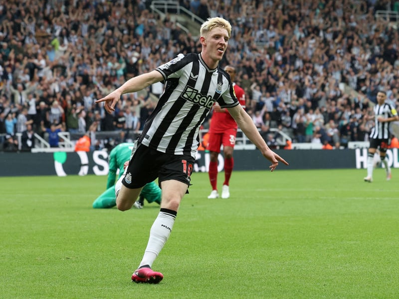Gordon has started the season on the left wing but £38m signing Harvey Barnes can’t play the substitue role forever. Gordon himself was bought for £45m, putting him ahead of Miguel Almiron. 
