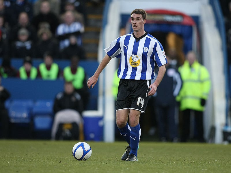 Another Liverpool youth who signed for Wednesday in 2009 and made over 100 appearances. Signed for MK Dons to great success two years later, retiring after spells with Rotherham and Tranmere in 2020. Went into coaching and has held roles at Port Vale and Stoke City.