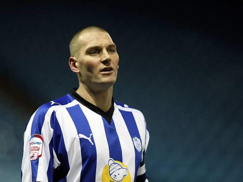 Made 61 league appearances for Wednesday across two seasons, mostly as captain. Left in 2011 and went on to play for Millwall, Yeovil, Plymouth and Port Vale before a stint in Finaldn with IFK Mariehamn and a long list of clubs in non-league. Now in coaching, building a promising career with Cardiff u23s.