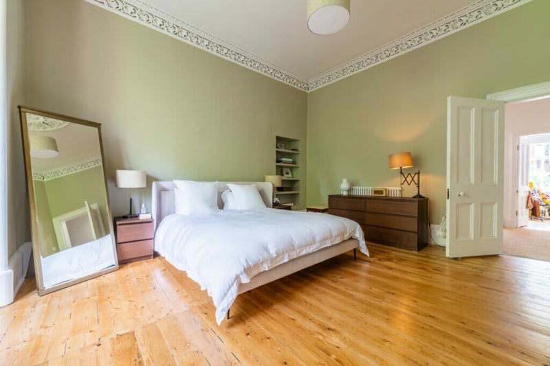 On the first floor there is an amazing principal bedroom with fitted wardrobes. 