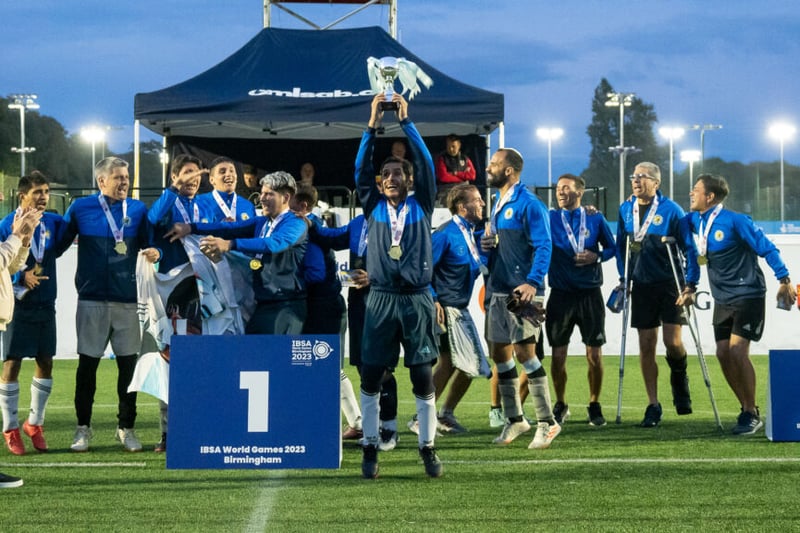 The men’s national team of Argentina won the gold medal in the Men’s Blind Football World Championship, defeating China in the penalty shootout 2-1 after 0-0 in regular time.