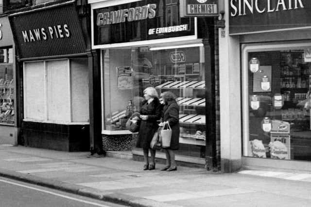 Crawfords bakers in Villette Road back in 1977.