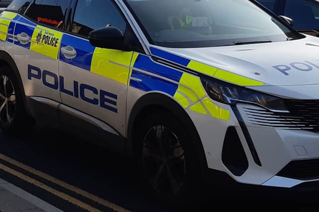File picture shows South Yorkshire Police cars. Picture: David Kessen, National World