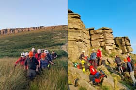 One climber needed assistance from Edale Mountain Rescue after sustaining an ankle injury in a fall in the Peak District