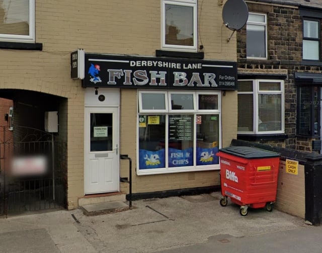 Derbyshire Lane Fish Bar, on 220A Derbyshire Lane, has a 4.6 out of 5 star rating, and 316 customer reviews on Google. One person wrote: "First time, but won't be the last. Quality food and excellent service. Looking forward to returning very soon."