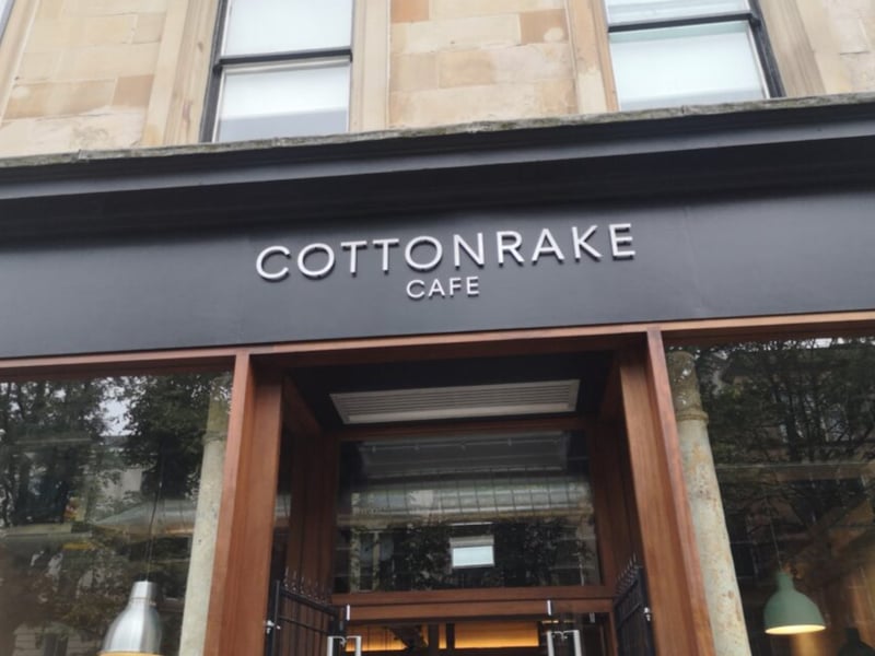 Great Western Road has no shortage of incredible bakeries and cafes, including Cottonrake Cafe.